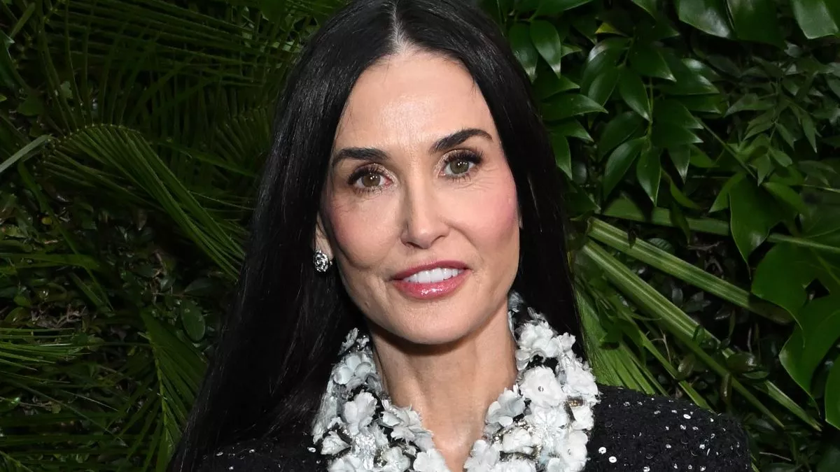 Demi Moore stuns in elegant number as she hits Oscars pre-party dinner