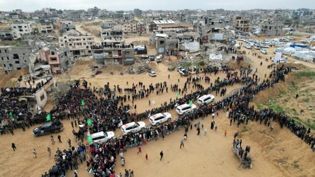 Hamas releases the bodies of four hostages. Here's what it means for the ceasefire