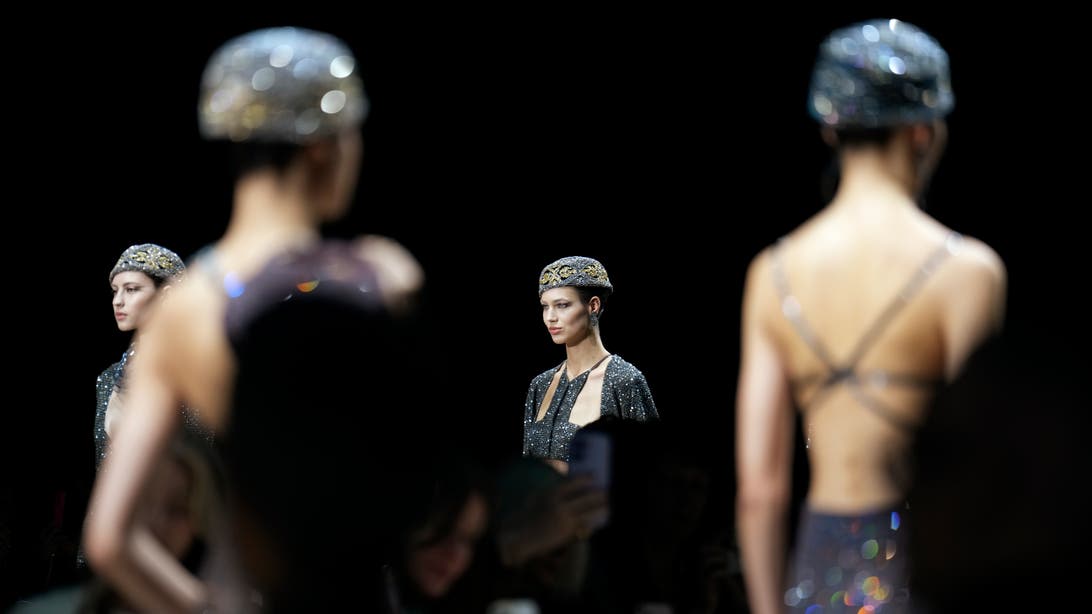 Giorgio Armani's latest collection plumbs roots of 50-year-old brand in intimate salon setting