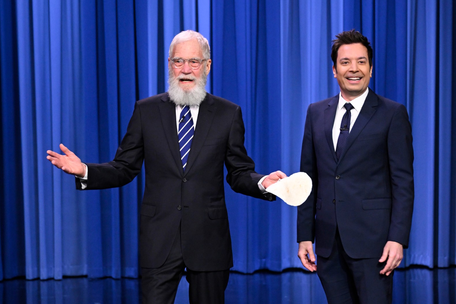 Watch David Letterman's Surprise Appearance on 'The Tonight Show'