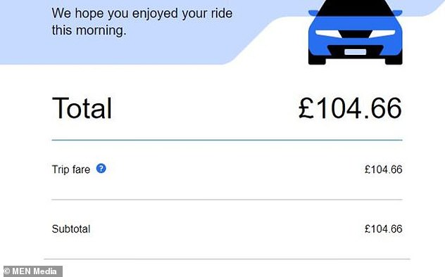 Man gets £104 bill for 11-mile Uber ride after night out in Manchester