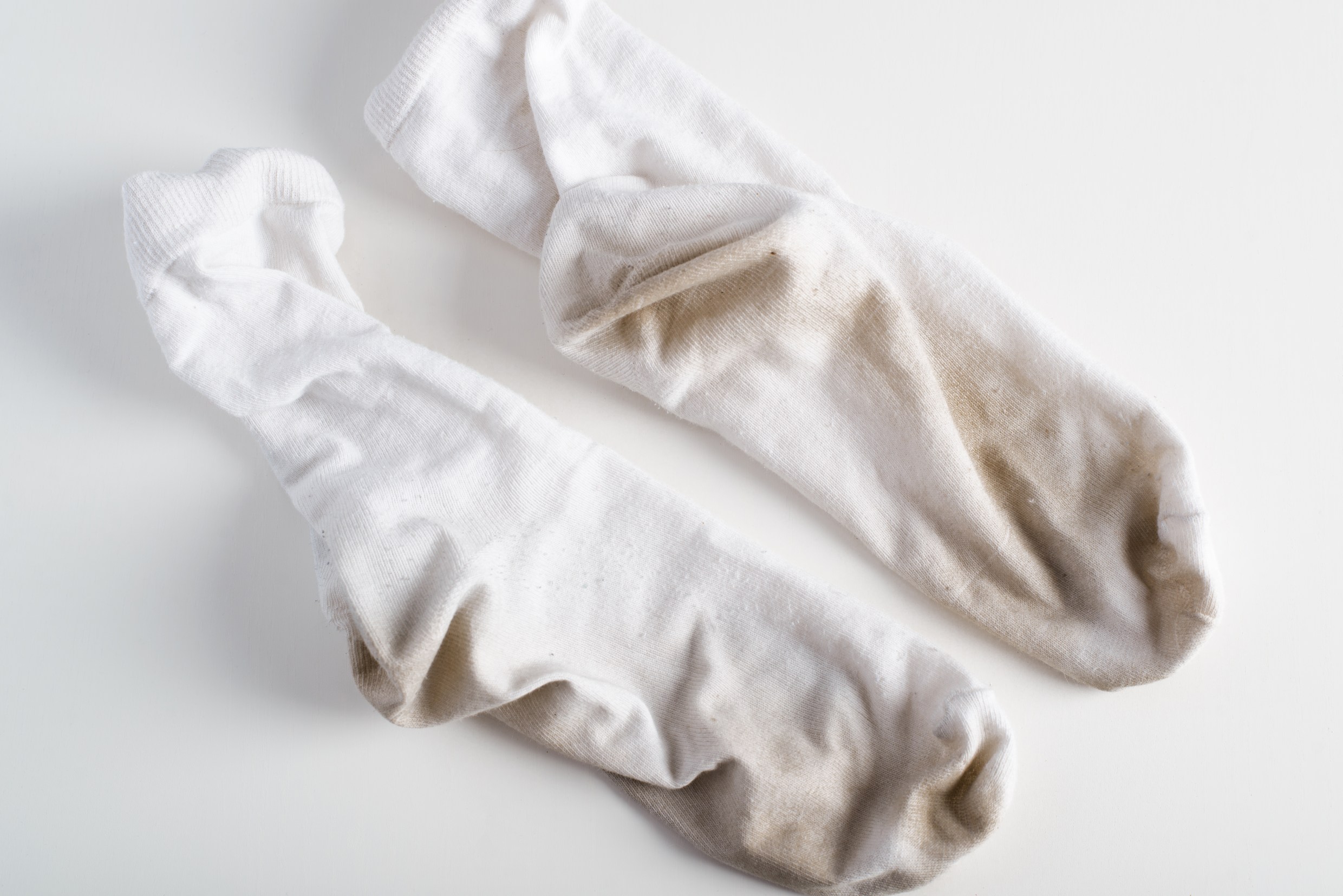 The unlikely hack cleaning fans are swearing by to get rid of stains on white socks, and you can give it a...