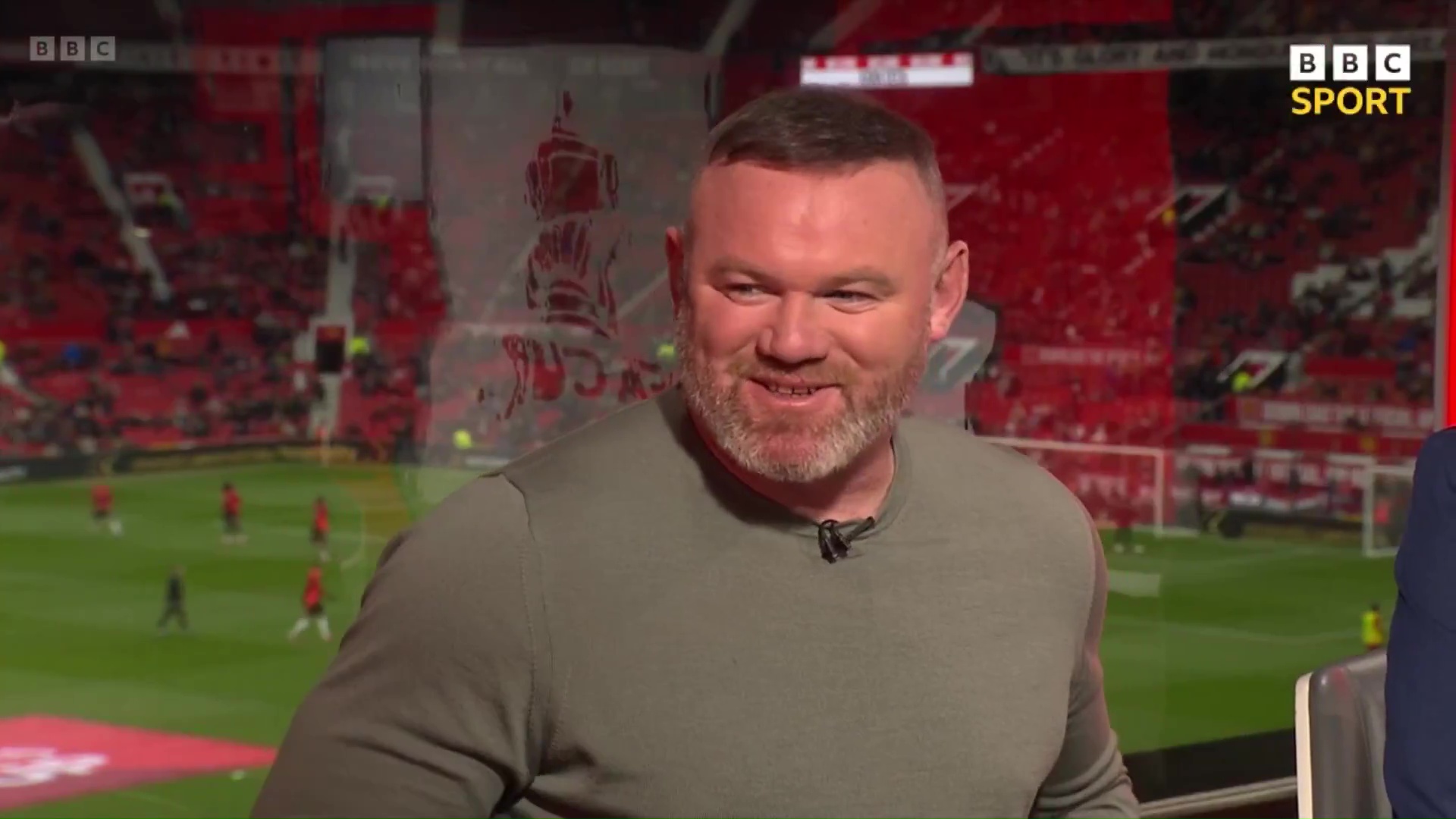 Wayne Rooney puffs out cheeks at ‘easy’ question live on BBC ahead of Man Utd’s FA Cup clash vs Fulha...