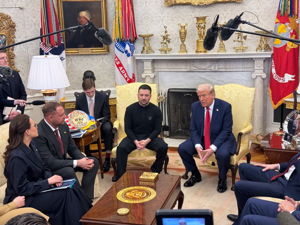 Watch: Trump and Vance clash with Zelensky in Oval Office bust-up