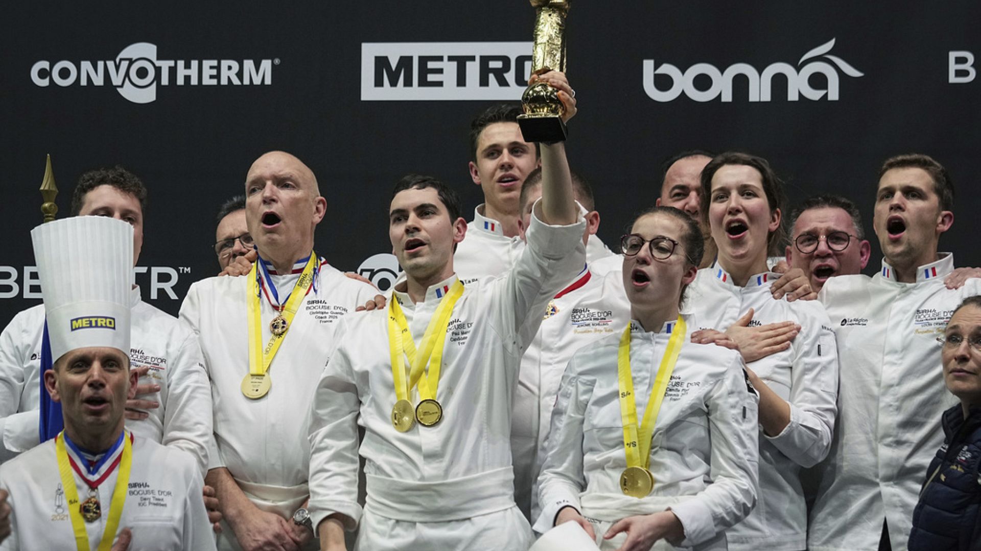 'We are the champions':France wins prestigious Bocuse d'Or contest 