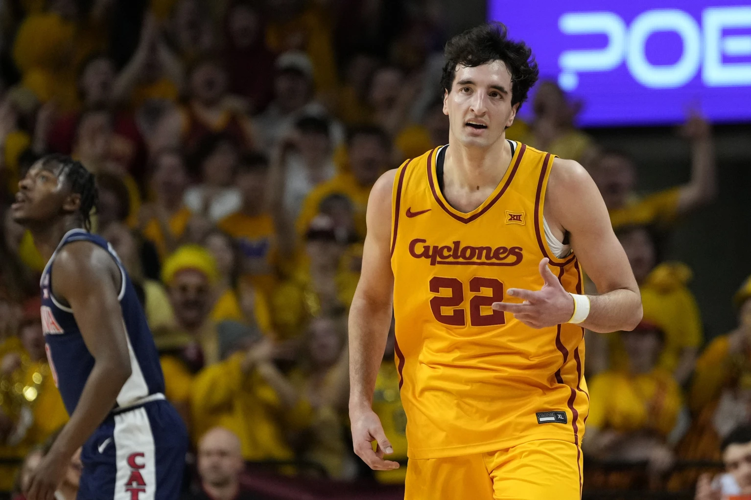 Momcilovic scores 17 and No. 9 Iowa State survives for 84-67 win against No. 22 Arizona