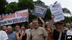 White South Africans gather in support of Trump, his claims they are victims of racism