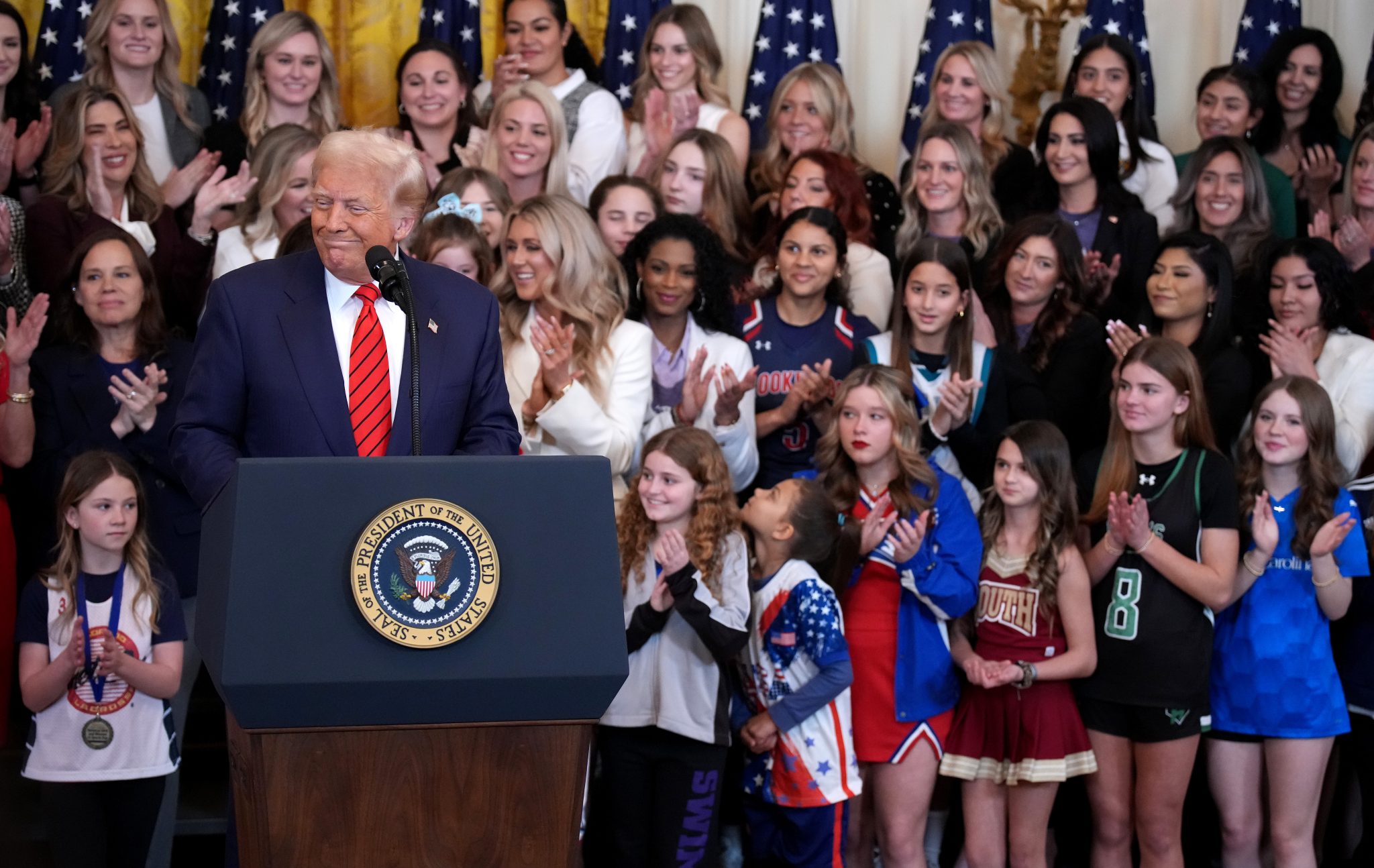 Trump Signs Executive Order Banning Biological Men in Women's Sports