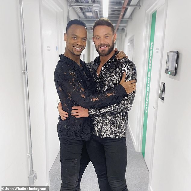 Johannes Radebe says John Whaite has a 'beautiful impact' on his life