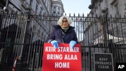 UK's Starmer to press Egypt for release of hunger-striking mum’s son