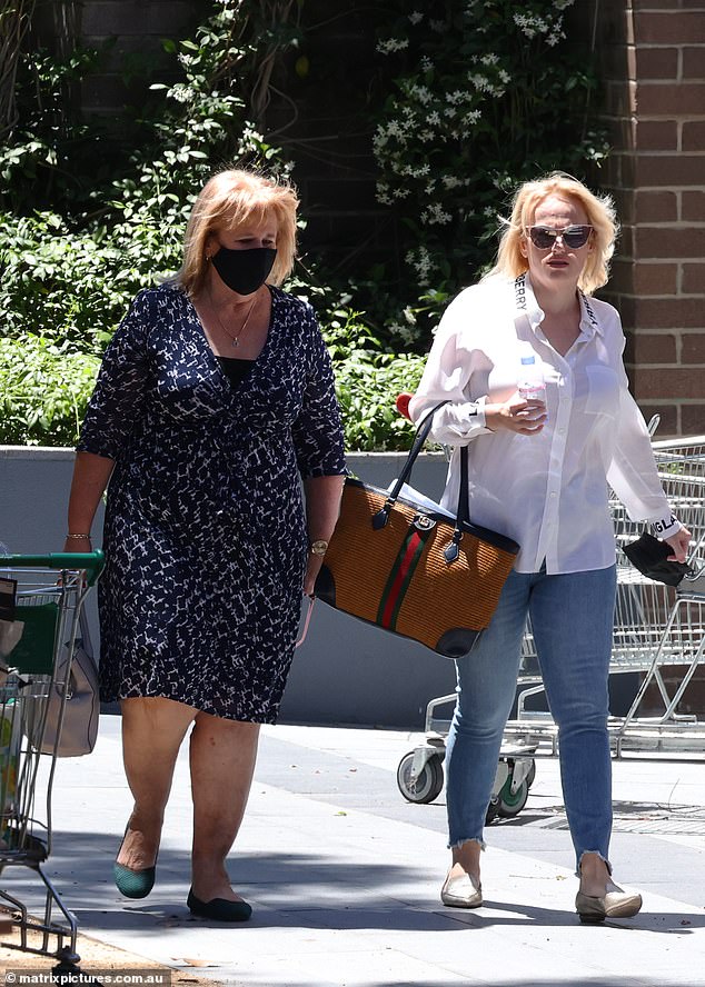 Rebel Wilson picks up New Year's Eve supplies at Kmart Marrickville