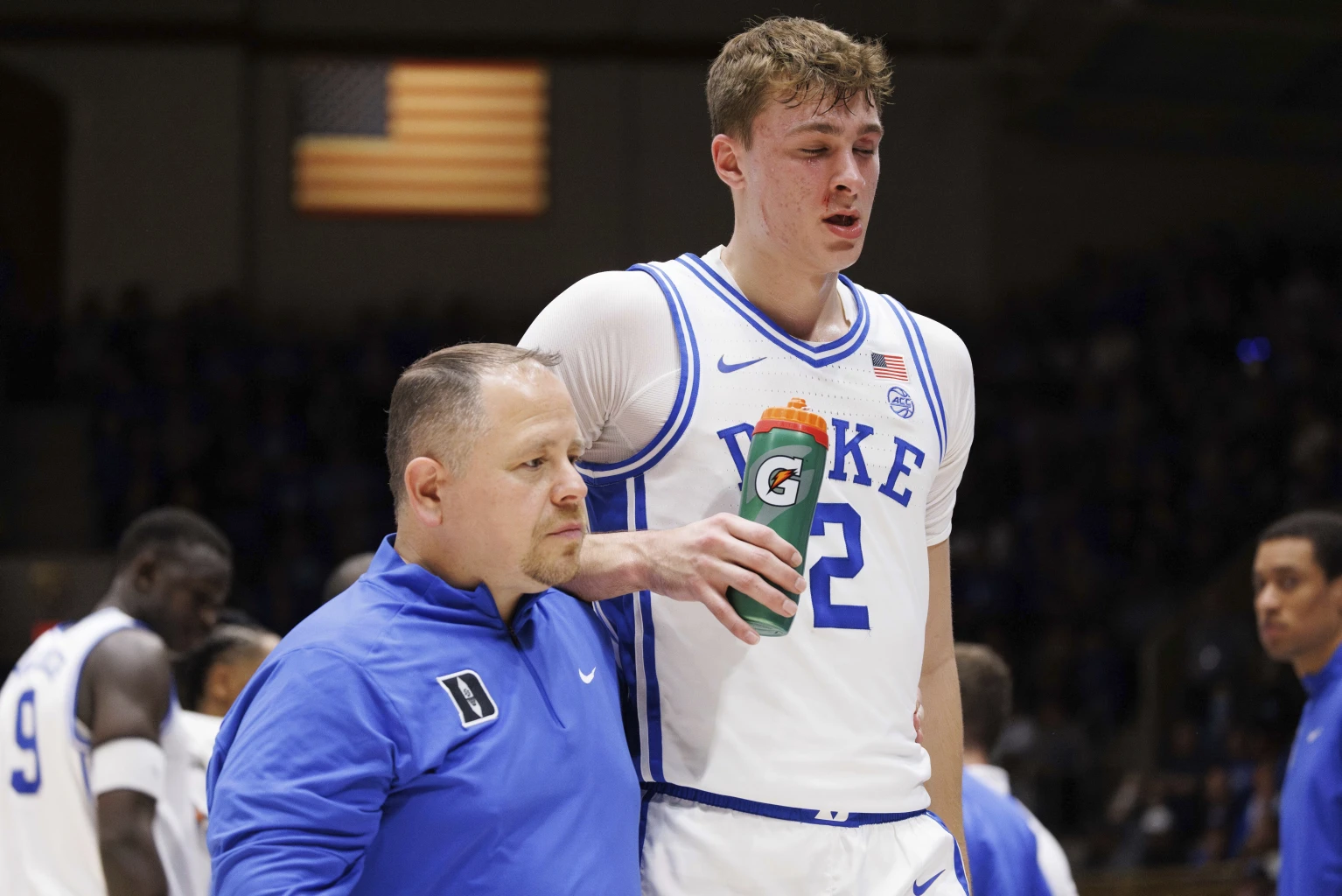 No. 2 Duke rolls past Florida State 100-65 following Flagg's injury scare