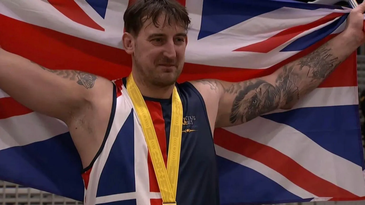 Invictus Games glory for Marine after car crash