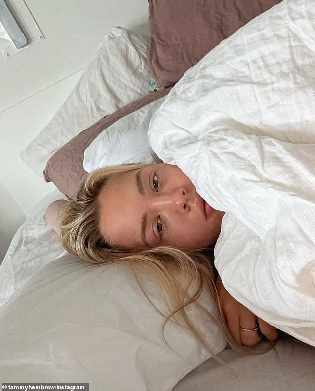 Pregnant influencer Tammy Hembrow has Covid on New Year's Eve