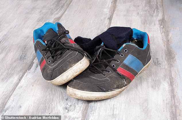 Teenagers keep their trainers dirty to impress friends