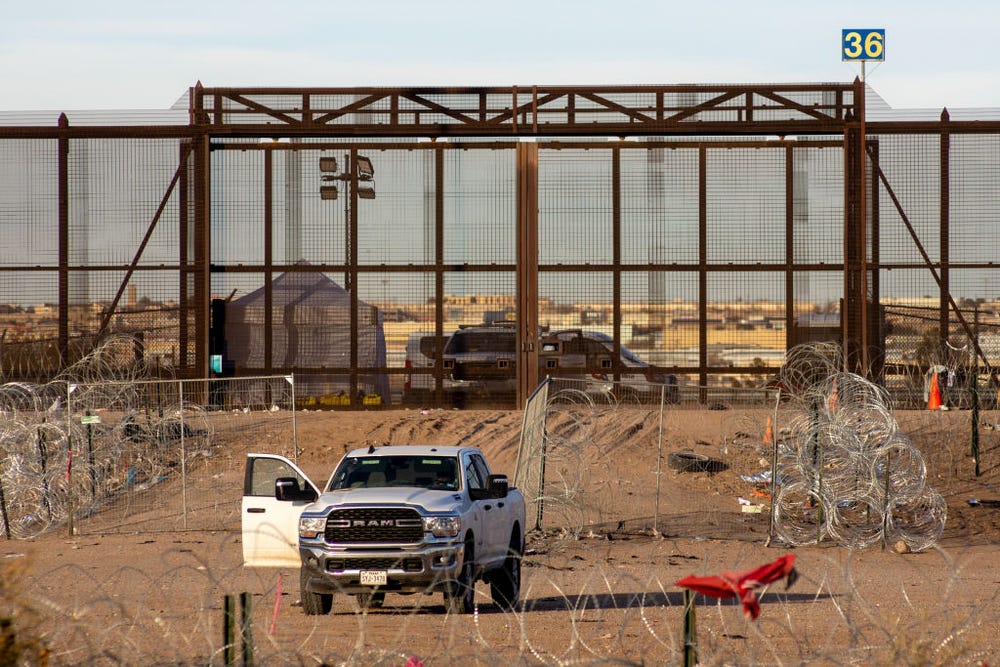 The 'God's army' convoy traveling to Texas to stop migrants has seen a vehicle get lost, tires slashed, and someone stranded on the highway: report