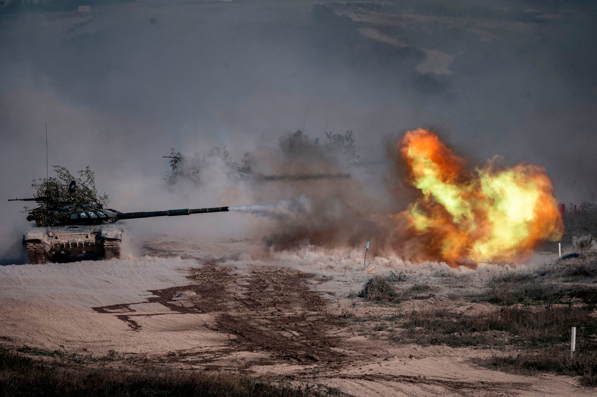 Front-line Ukrainian soldier says the Russians basically 'have it all' when it comes to weapons, but tanks are probably among the more terrifying