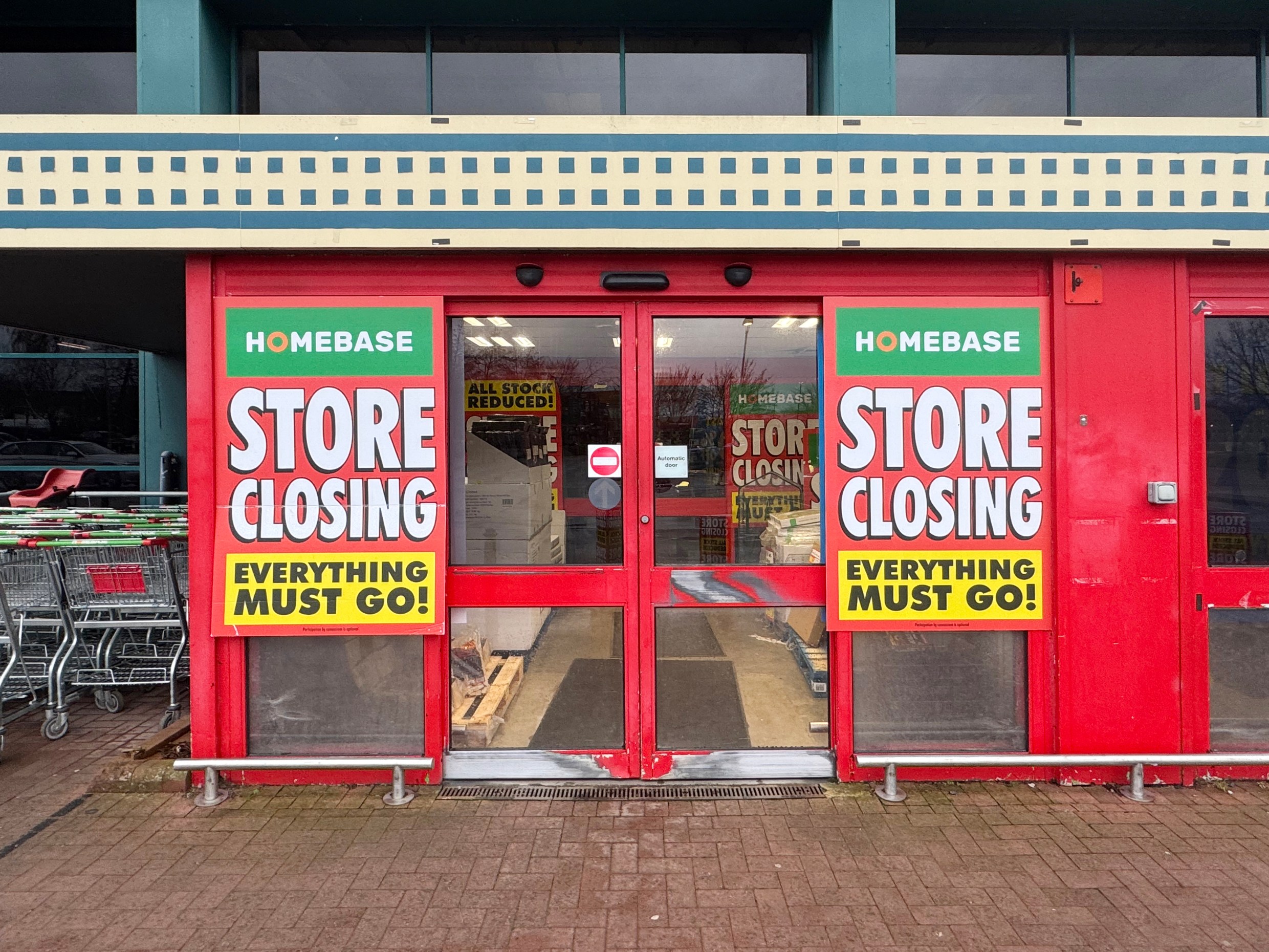 Major DIY retailer to shut eight stores starting TODAY as they launch closing down sales...