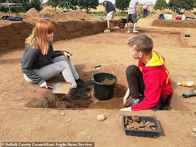 Workshop 'that built Sutton Hoo treasures' uncovered by archaeologists