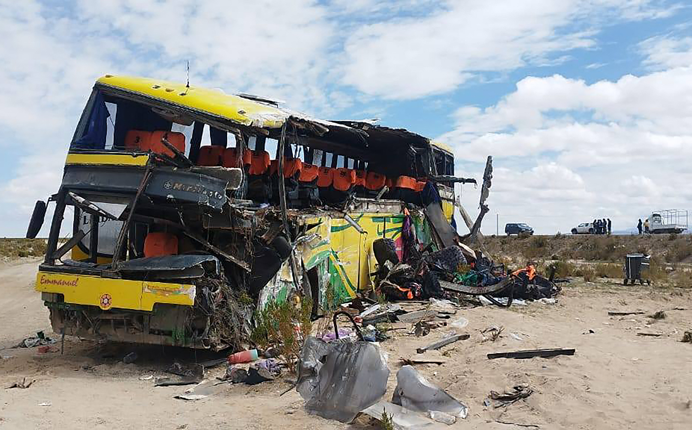 Horror as at least 37 killed and dozens injured after two buses crash head-on as cops launch probe into...