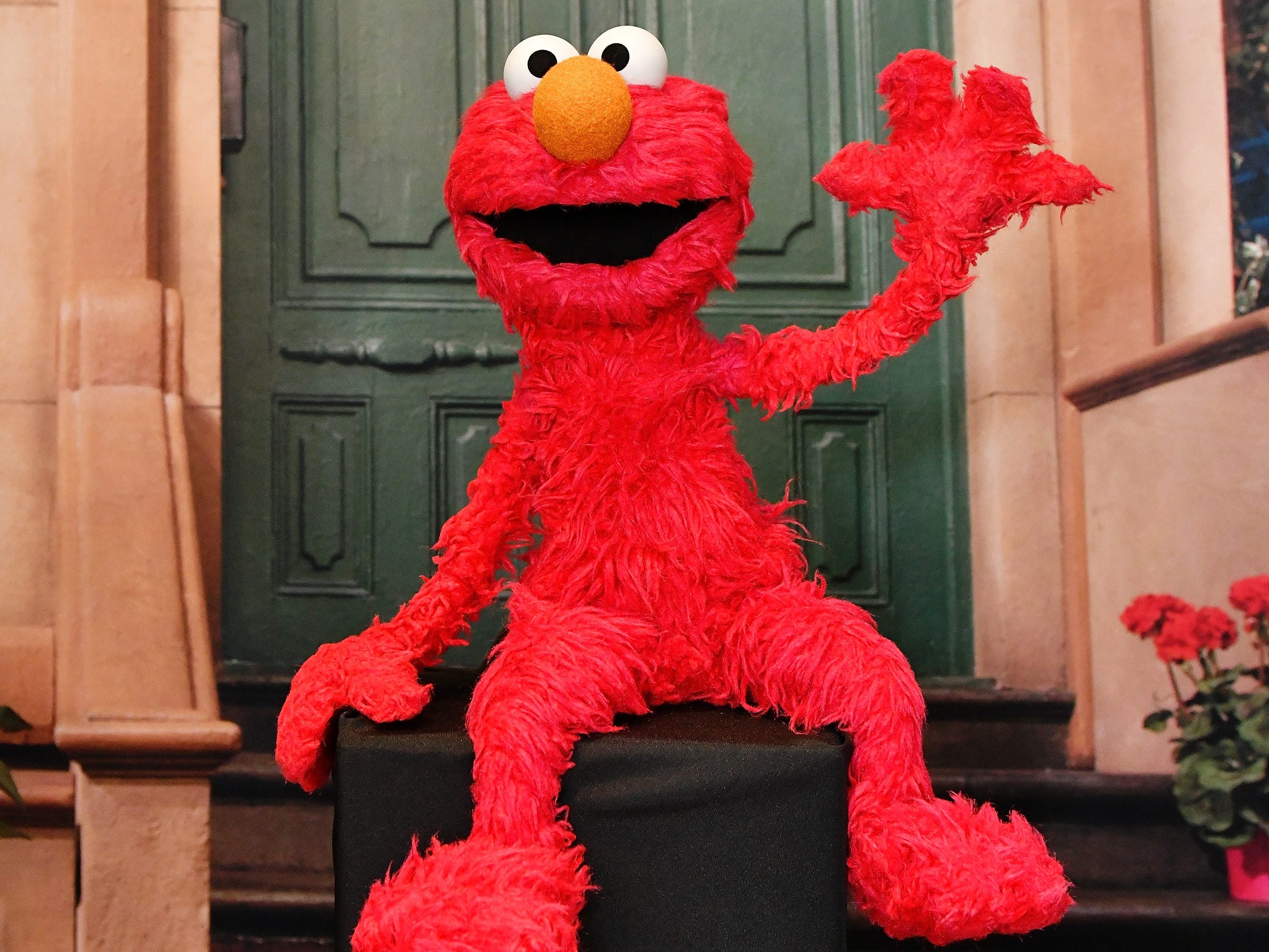 Elmo checked in and asked how everyone's doing and probably wishes he hadn't