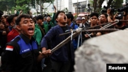 Students lead 'Dark Indonesia' protests against budget cuts