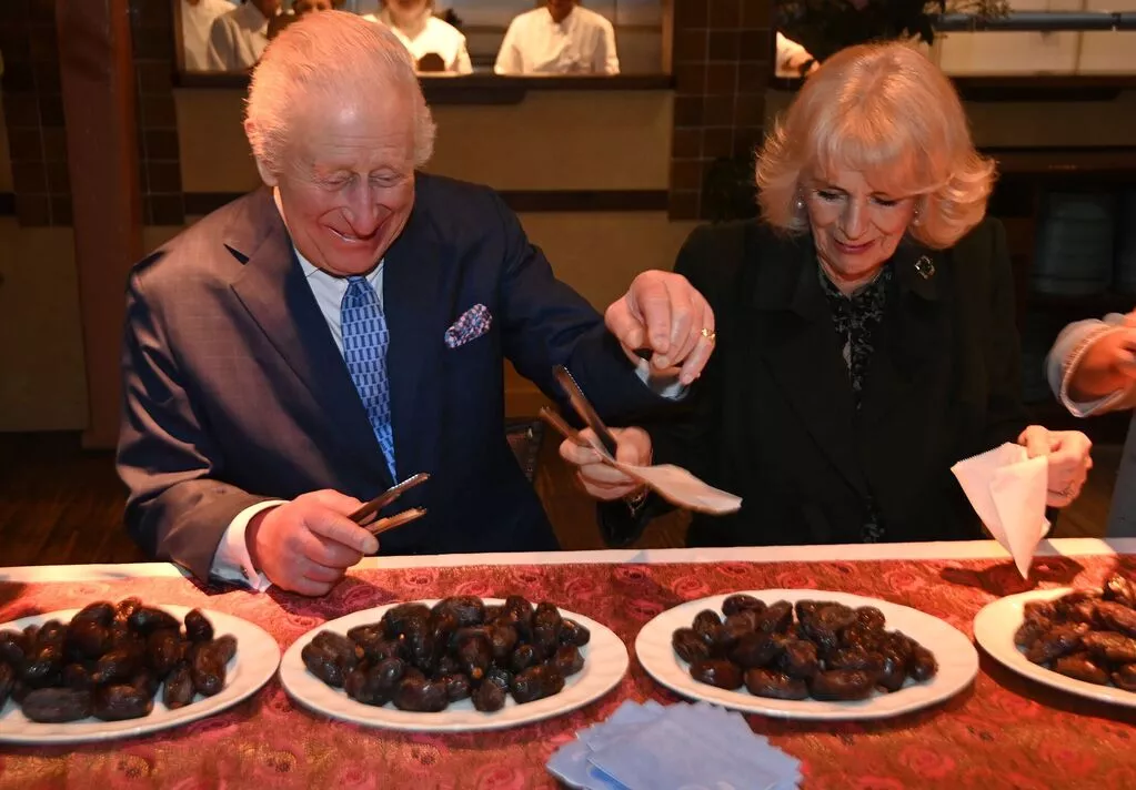 Chef's 2-word remark as King Charles and Queen Camilla show off unexpected skill