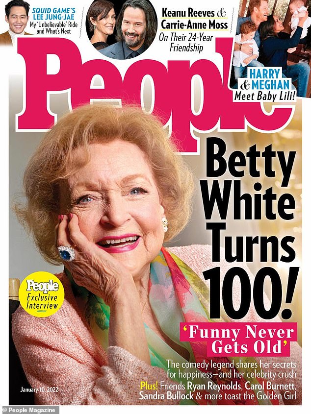 People jinx? Mag story profiled Betty White ahead of 100th birthday