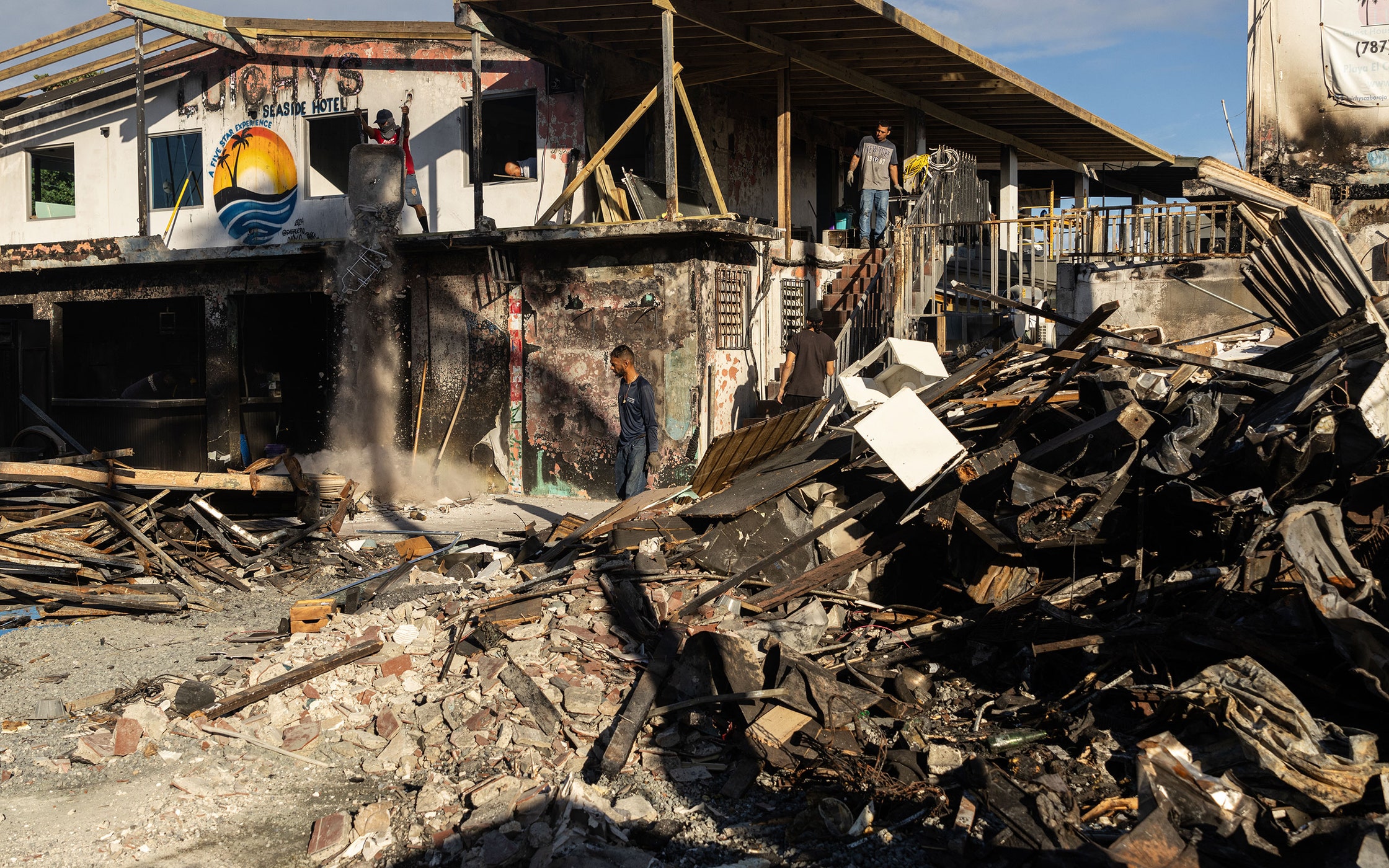 An Arson Attack in Puerto Rico