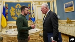 Zelenskyy: Strong Ukraine relations with US 'benefit entire world'