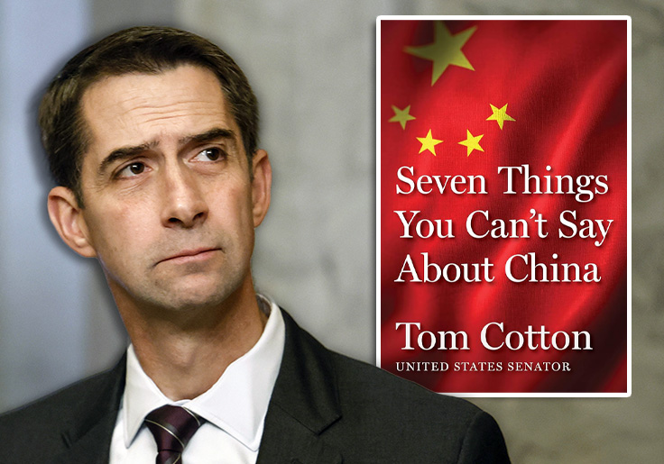 Tiananmen Squares: Dozens of Chinese Incels Are Furious at Tom Cotton for Writing a Book That's 'Worse Than Mein Kampf'