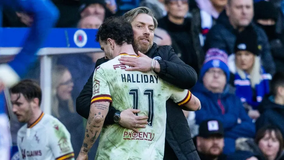 Motherwell 'met fire with fire' in Ibrox win - Halliday