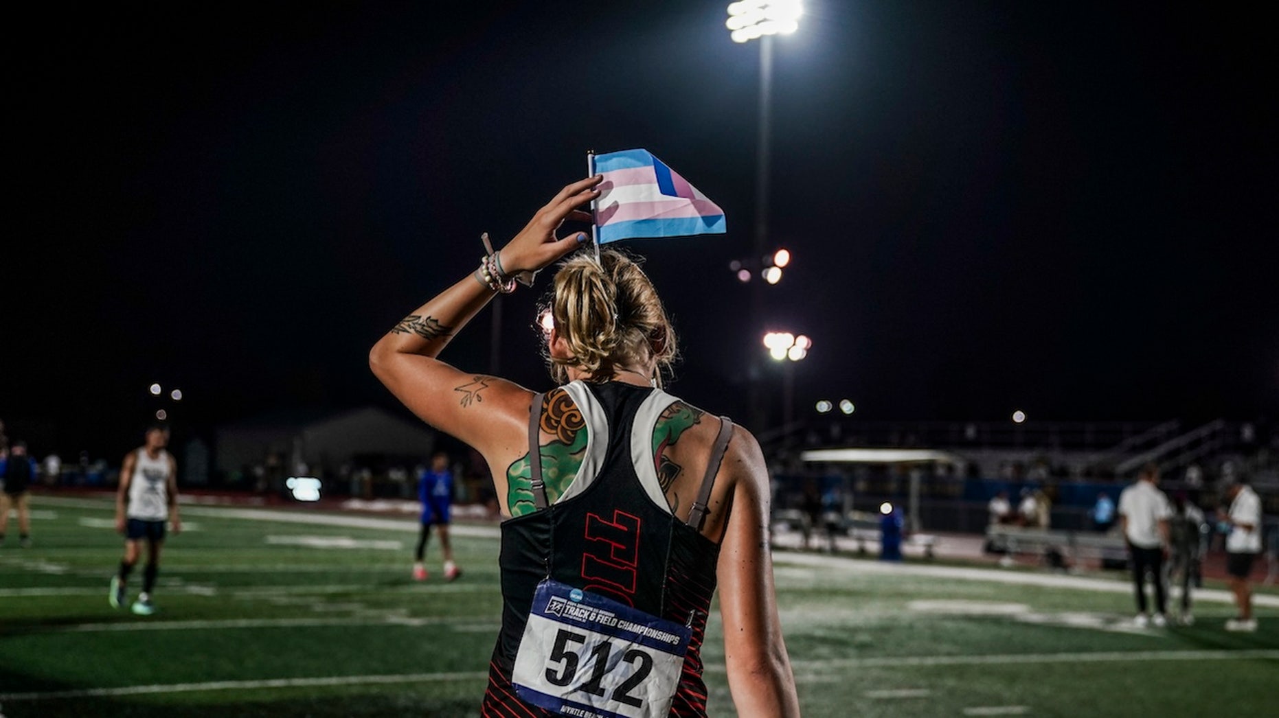 Women athletes don't compete vs. transgender in Team USA track event, giving default victory to trans athlete