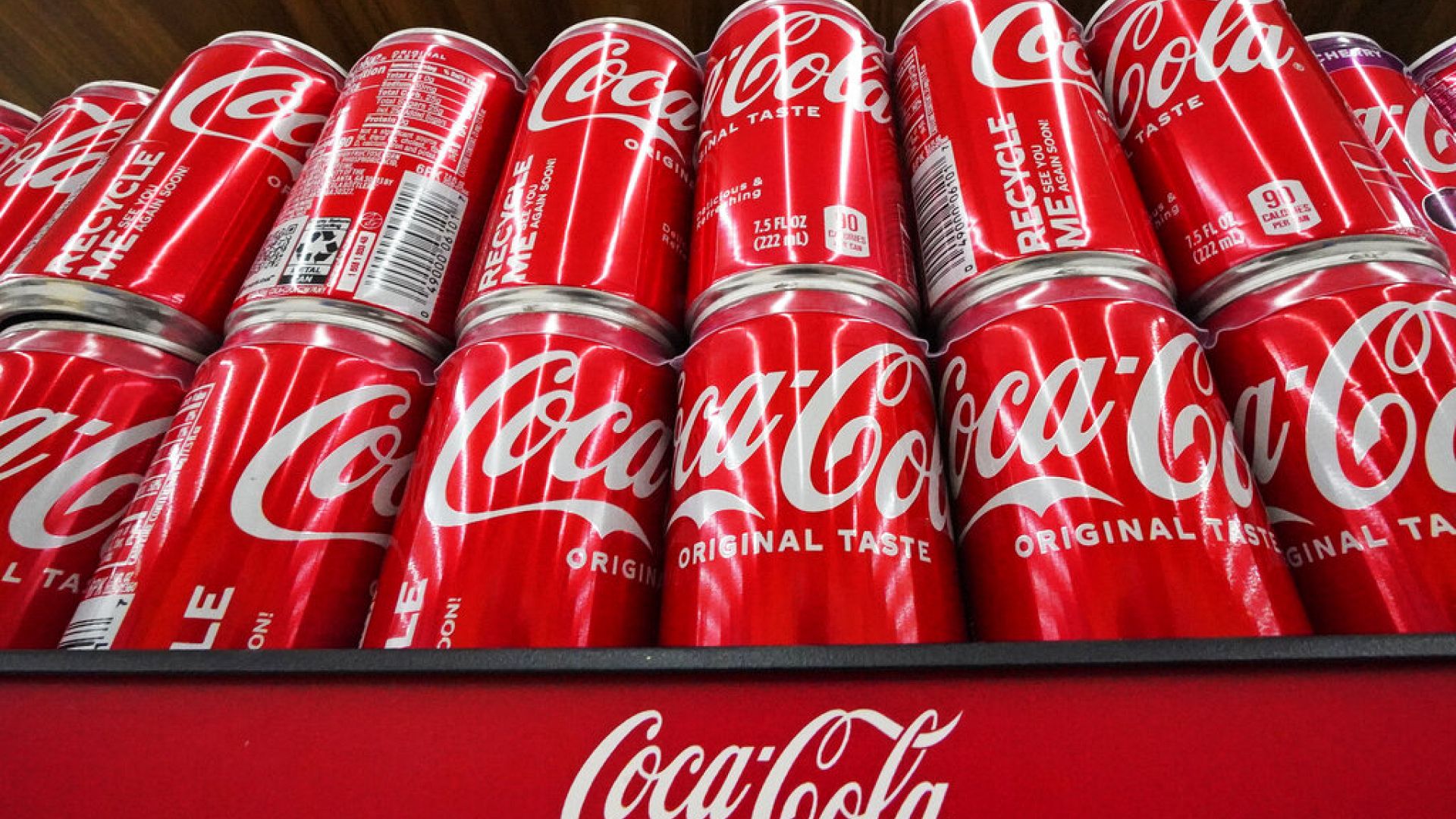 Coca-Cola drinks recalled in 3 European countries