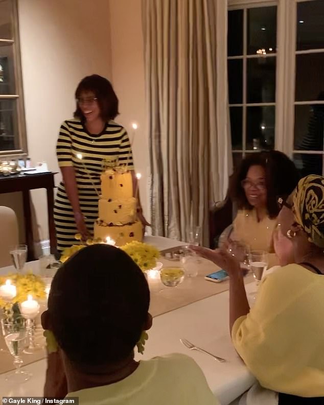 Gayle King celebrates her 67th birthday with best friend Oprah Winfrey