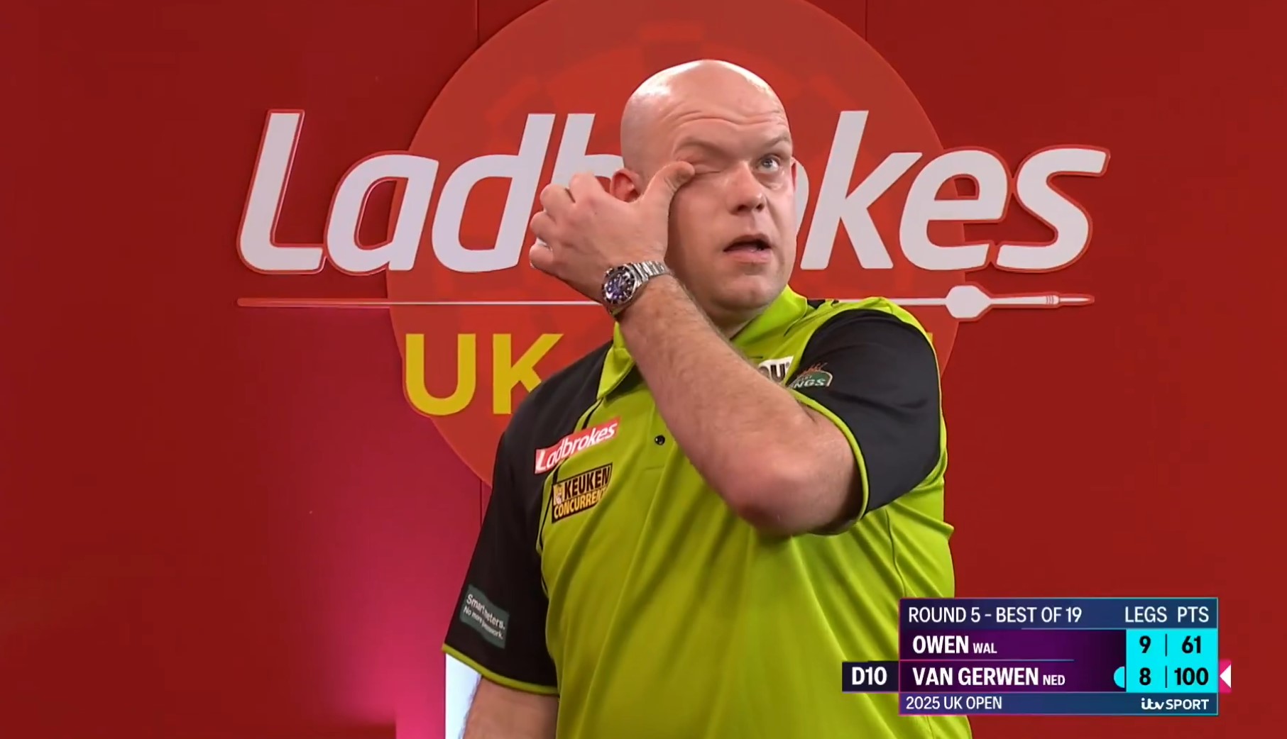 ‘It’s pub darts’ – Commentator left stunned by Michael van Gerwen performance as he’s shocked at UK Open...