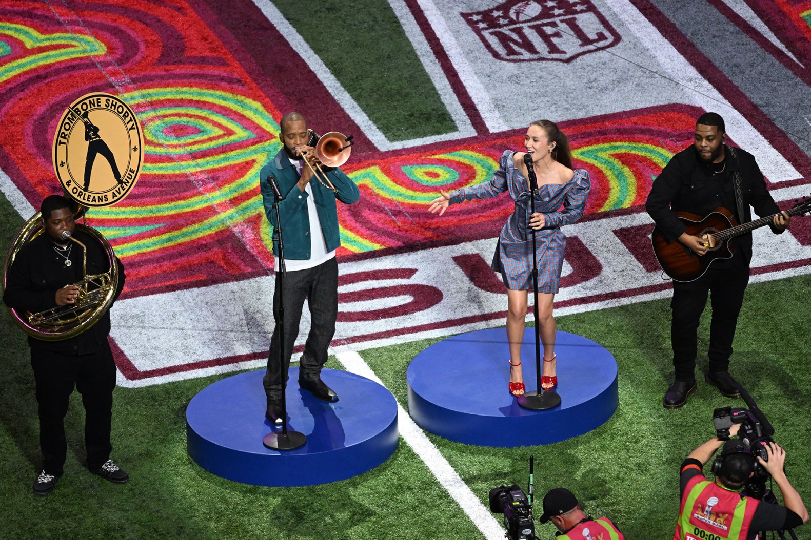 Super Bowl: Trombone Shorty, Lauren Daigle's 'America the Beautiful'