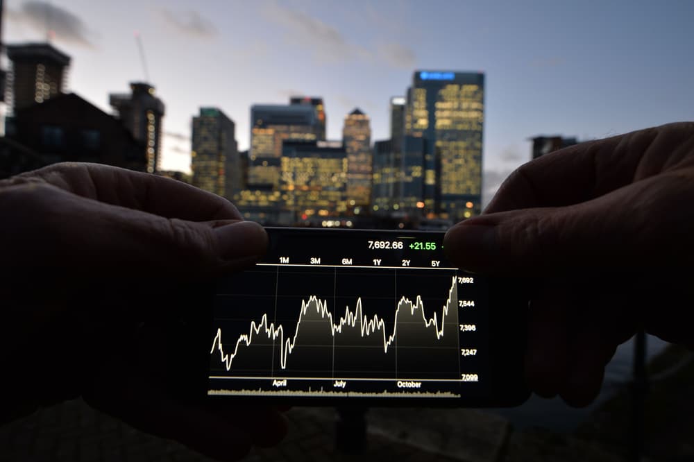 London’s FTSE 100 rises amid hopes of new UK-US trade deal