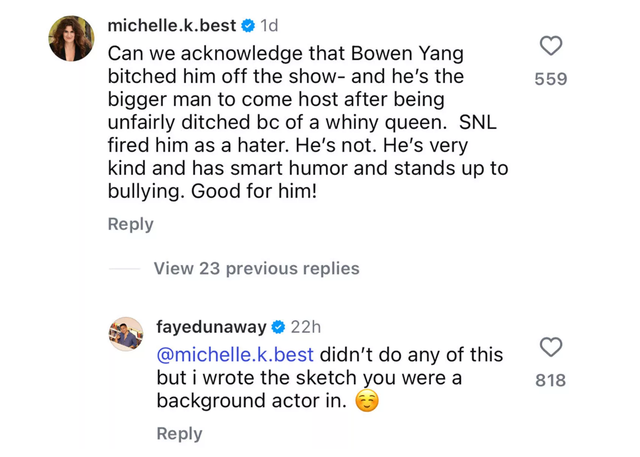 Bowen Yang reacts to ‘background actor’s’ claim he got Shane Gillis fired from SNL