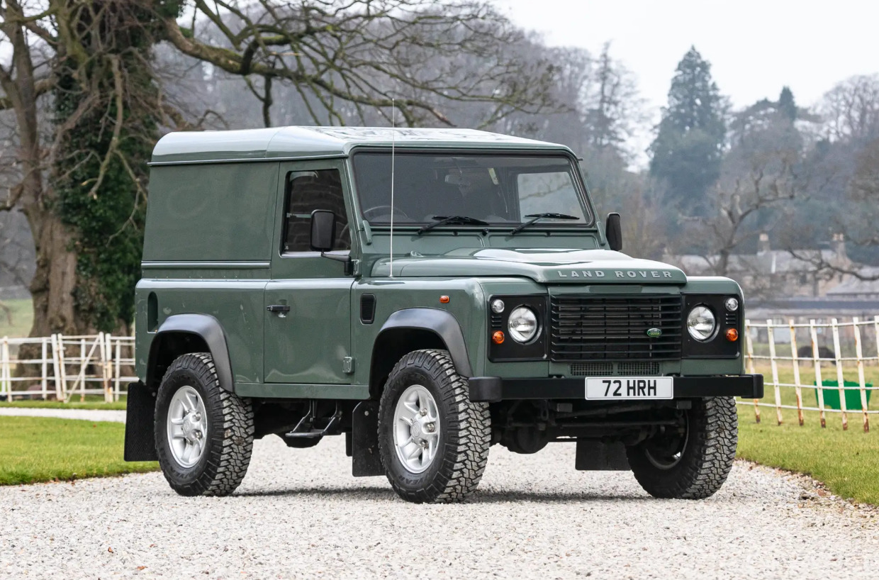 Ultra-rare Land Rover Defender inspired by James Bond film with a supercharged V8 engine hits market for...