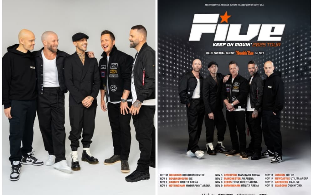 Five announce 25th anniversary reunion tour – how to get tickets