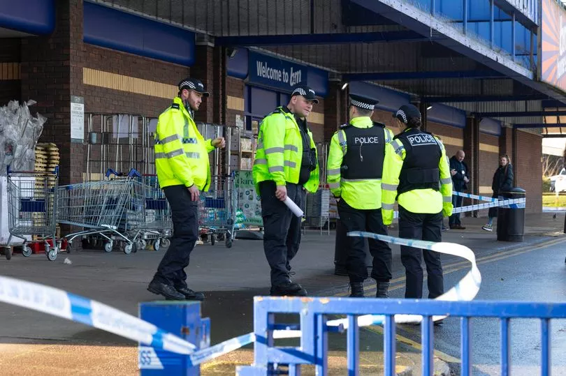 Man stabbed in B&M in front of terrified shoppers as cops make arrest