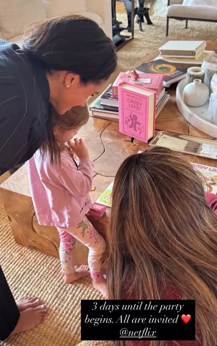 Meghan Markle shares video of Princess Lilibet playing with her famous 'auntie'