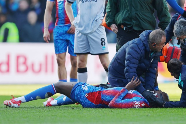 Millwall fans chant 'let him die' at Jean-Philippe Mateta after horrific FA Cup injury