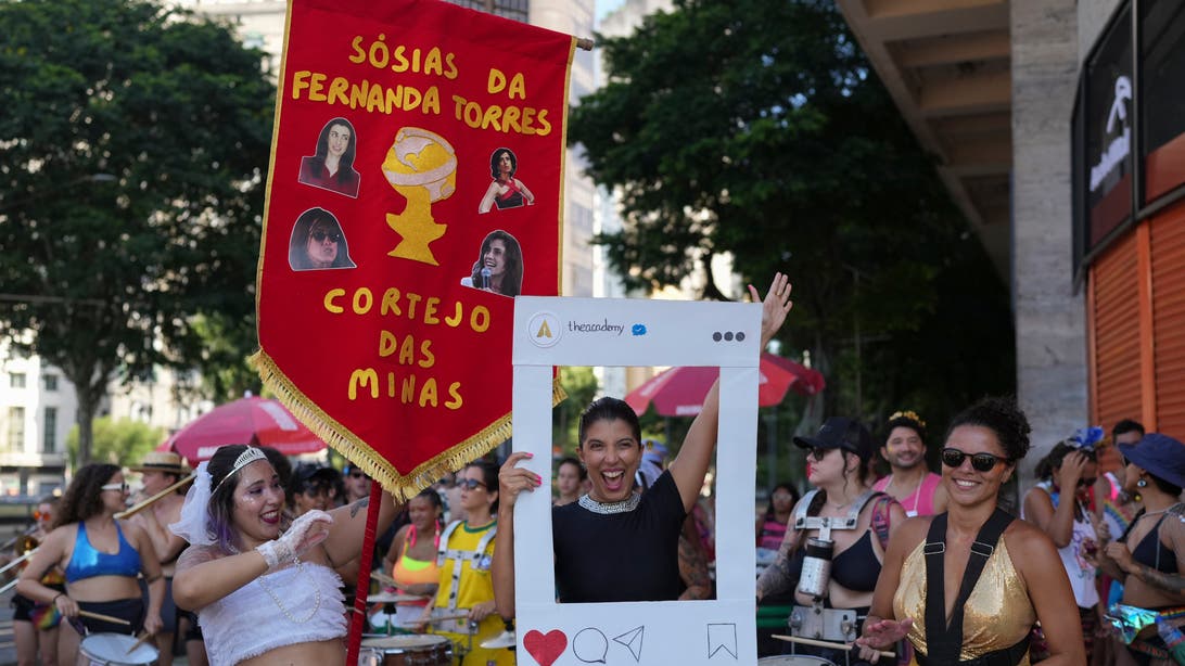 Oscar fever for Brazil's Fernanda Torres has made her this year's Carnival muse