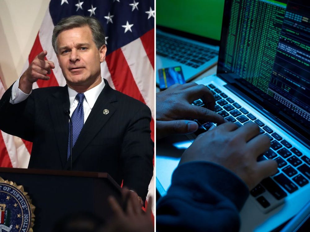 Chinese hackers would outnumber FBI cyber agents by 50 to 1 even if the agency threw all its resources at China: FBI chief