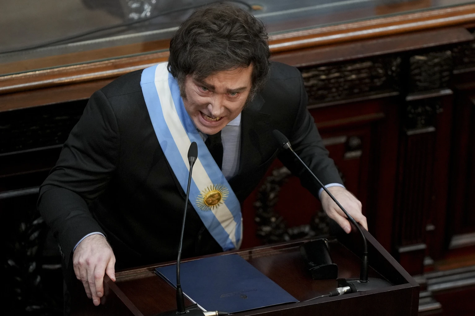 In address to congress, Argentine President Milei promises IMF deal and lauds economic wins