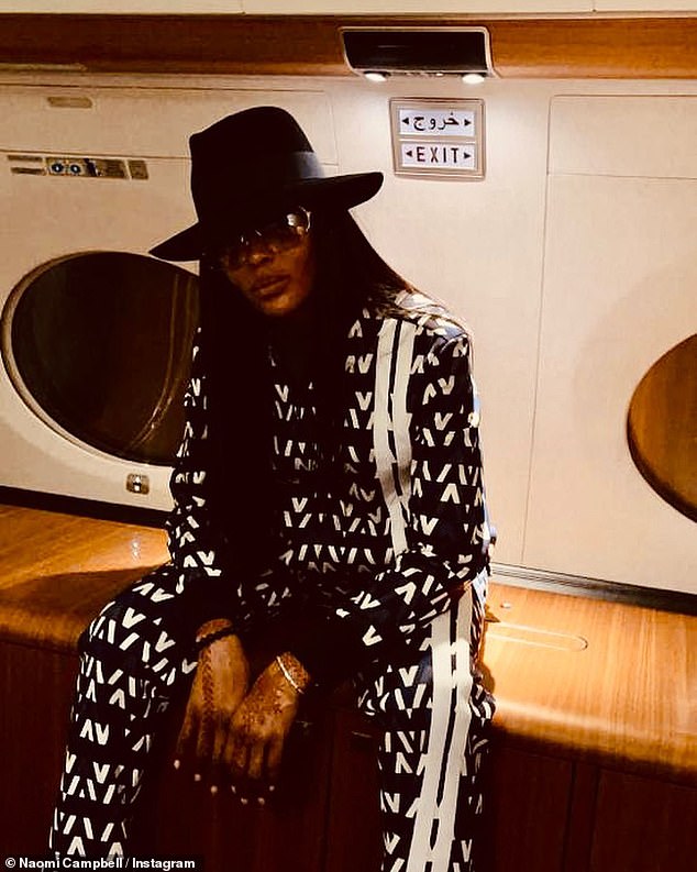 Naomi Campbell, 51, shares a VERY rare glimpse of her baby daughter