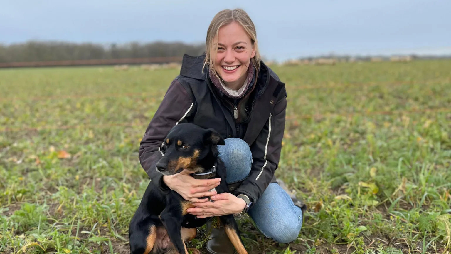 Norfolk shepherdess encouraging young people to join profession