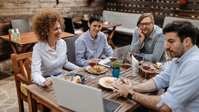 I had a Gen Z dinner party - we all gave presentations about our jobs